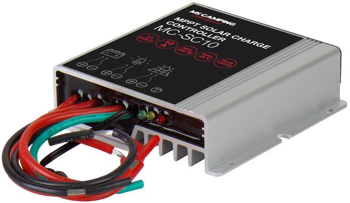 MC Camping MPPT-Solarladeregler MC-SC10, mit Bluetooth-Funktion