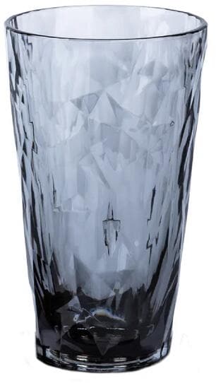 silwy SOLO Magnet-Kunststoffglas, Longdrink, 300ml, ohne Pad, grey