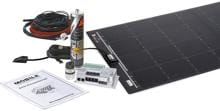Büttner Elektronik Flat Light MT 110 FL Solar-Komplettanlage 110Wp, 440Wh/Tag