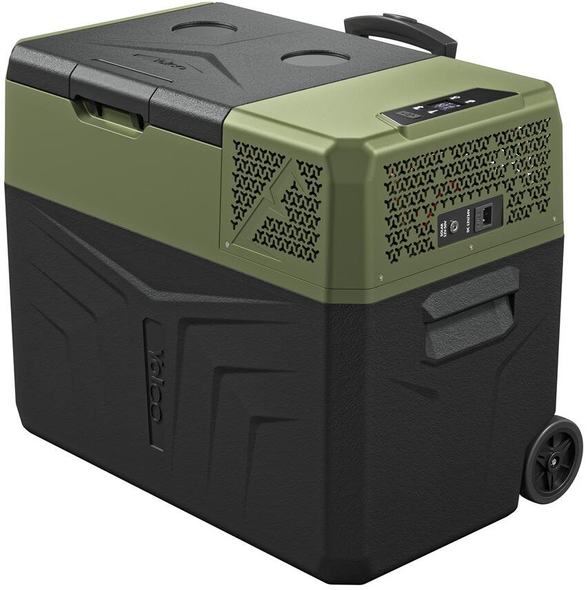Yolco BCX40 Kompressor-Kühlbox, 12/24/230V, 39L, grün