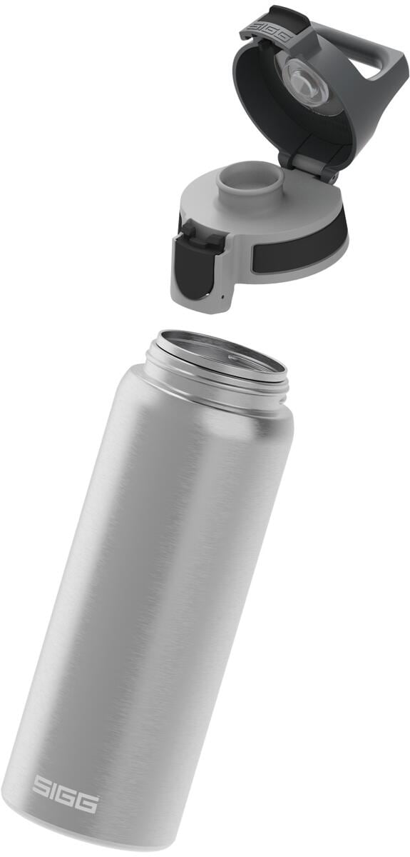 SIGG Shield One Trinkflasche, 0,75 L, silber bei Camping Wagner ...