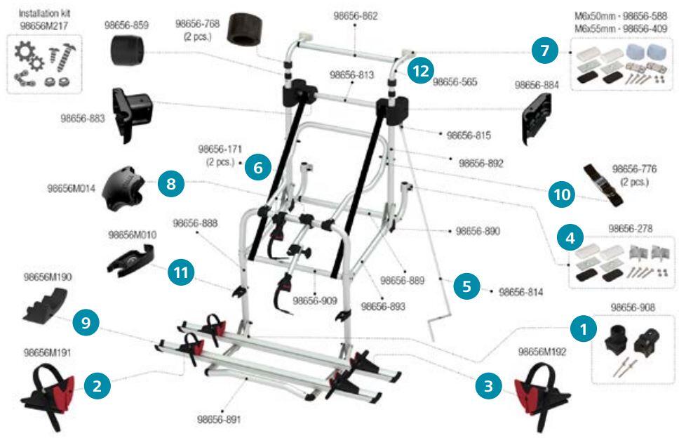 FIAMMA Carry-Bike Lift 77