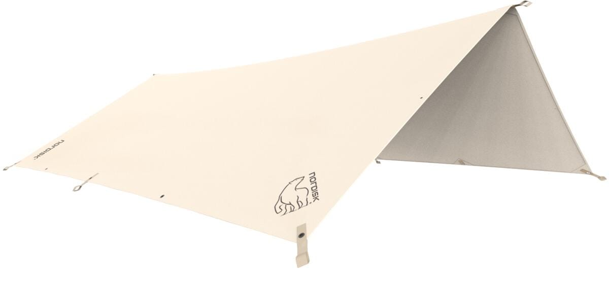 Nordisk Kari 8 Baumwoll Tarp, 250x325cm, natural