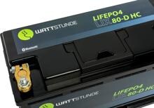 WATTSTUNDE LiFePO4 LIX80D-HC Lithium Batterie, 80Ah