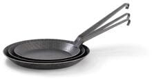 Origin Outdoors Schmiedeeiserne Pfanne mit Stiel, Ø28cm