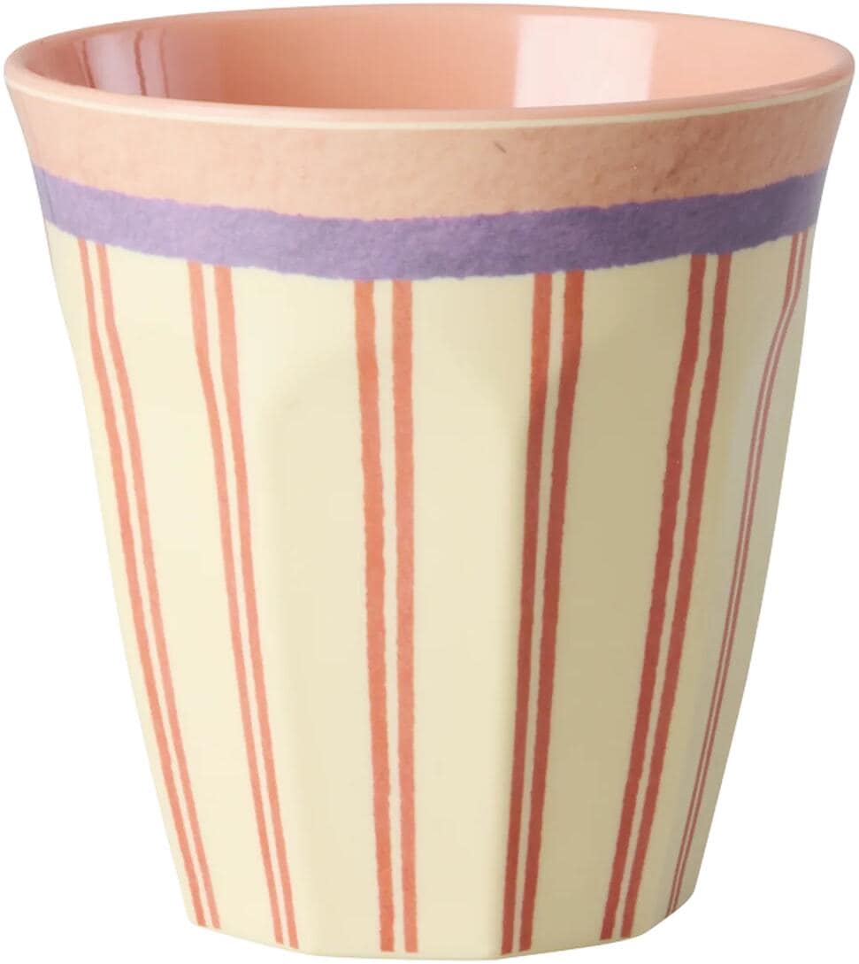 Rice Melamin Becher, Stripey Love Print, 250 ml