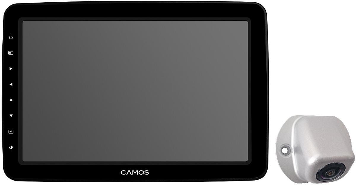 Camos CM-1002T Rückfahrvideosystem, 360°, HD 3D mit 10,1 Zoll-Monitor