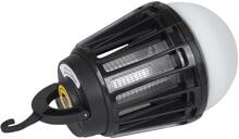 Bo-Camp Atom Insektenlampe, aufladbar, schwarz