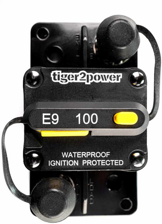 tigerexped Sicherungsautomat mit Resetschalter, M10, 100A