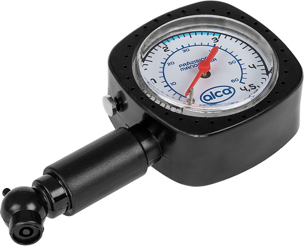 Alca Memory Reifendruck-Prüfer, bis 4,5 bar, schwarz