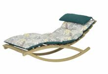 Amazonas Rocking Lounger Schaukelliege, floral/uni