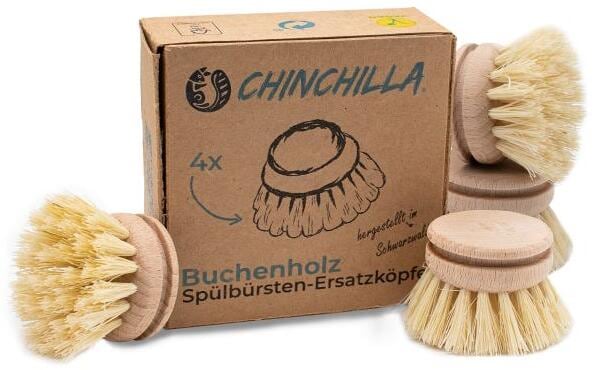 Chinchilla Spülbürsten Wechselköpfe, 3 Stück