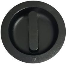 Knebel, schwarz - BlueCraft Ersatzteil Nr. 810242 - für Infrarotofen BC 4200 Turbo