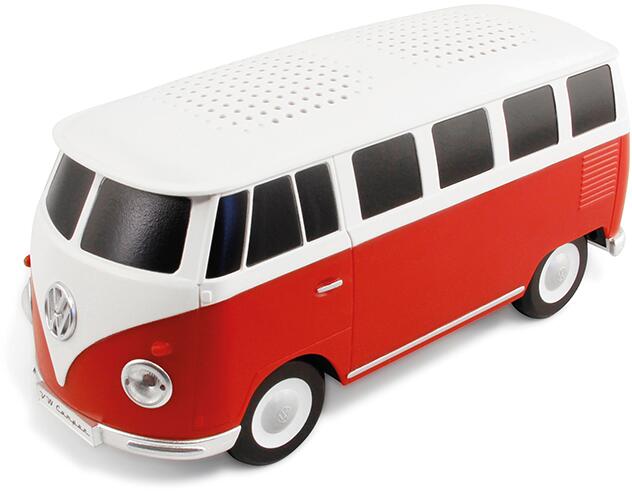 VW Collection VW T1 Bluetooth Lautsprecher, rot/weiß