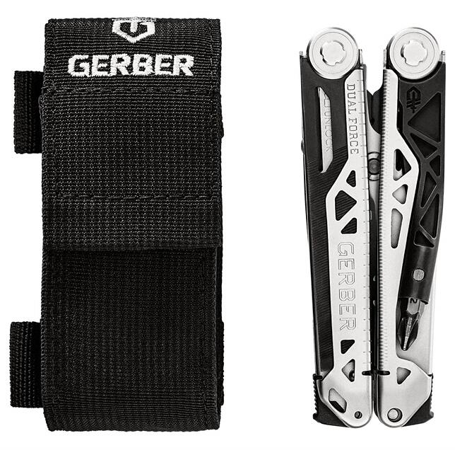 Gerber Dual Force Multitool, Edelstahl, 8,2cm