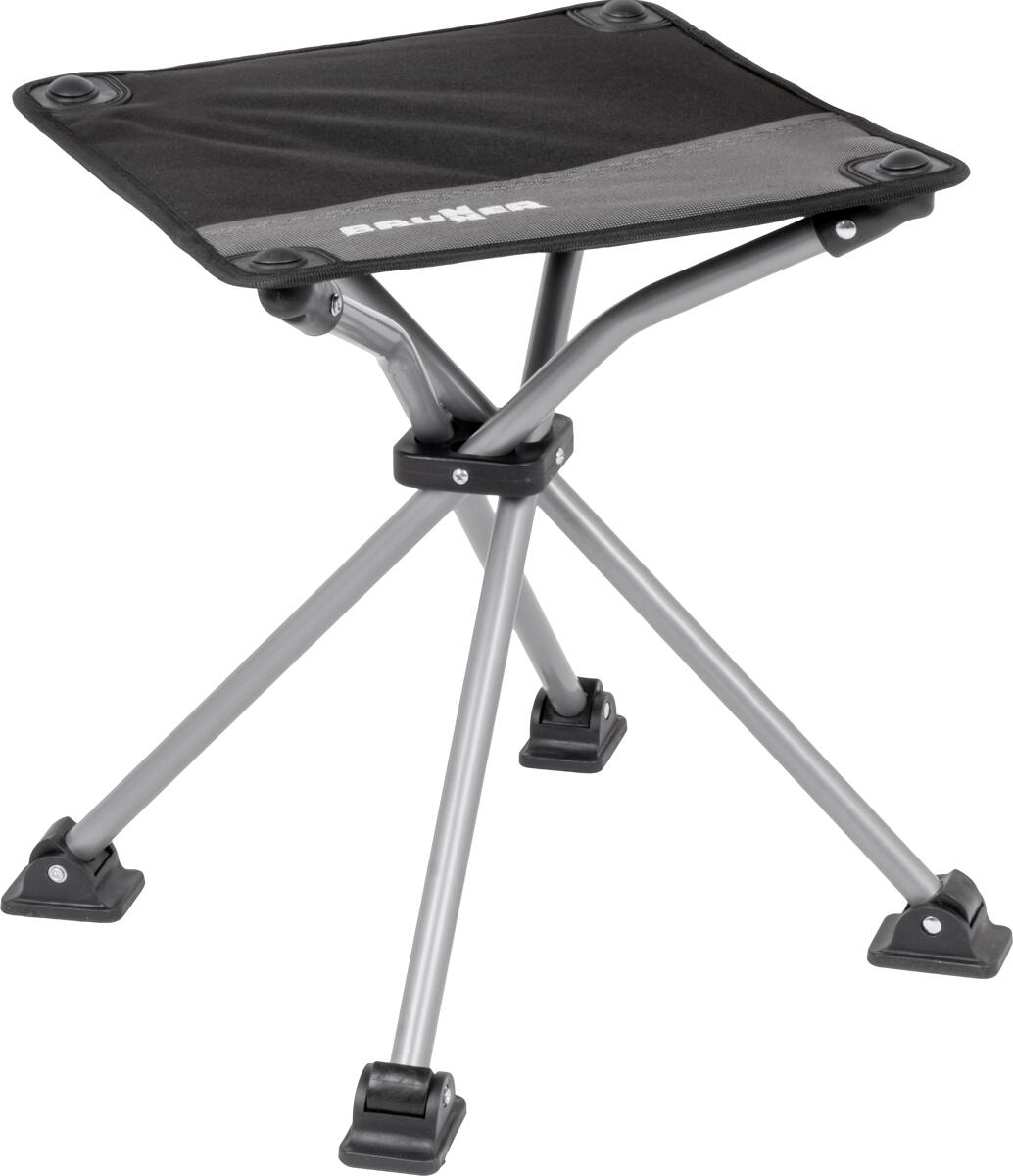 Brunner Quadrister Falthocker, schwarz