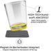 silwy Magnet Trinkbecher, 250ml, 2er Set, gelb