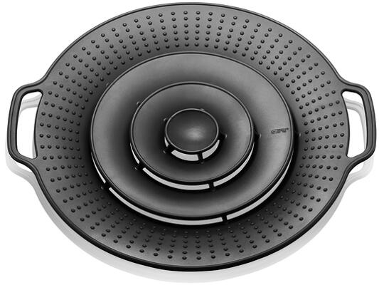 Gefu BOLLO Überkochschutz, Ø31,5cm, grau