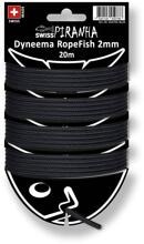 Swiss Piranha RopeFish Dyneema Zeltschnur 20m, 2mm, schwarz