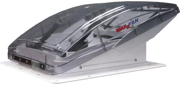 Maxxair Maxxfan Deluxe Dachhaube, 40x40cm, transparent