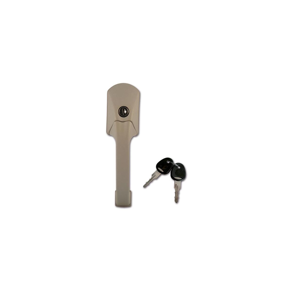 FAP 1060 Türgriff, FF-System HSC, inkl. Schlüssel & Zylinder, grau