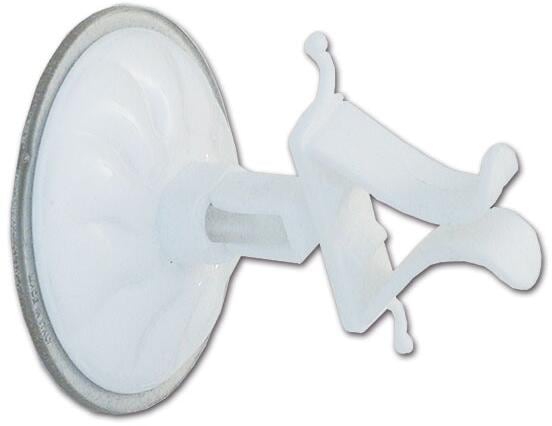 Wandhalterung für Besen, weiß