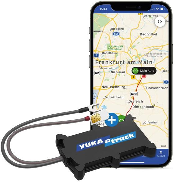 YUKAtrack Ortungssystem easyWire GPS, 4G