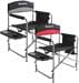 KingCamp Deluxe-Regiestuhl, Seitentisch & Organizer