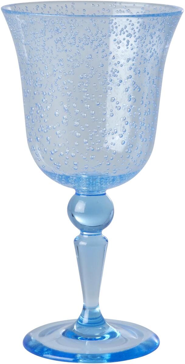 Rice Acryl Weinglas in Bubble Design, 360 ml, mint