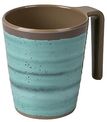 Bo-Camp Halo Tasse, 4er Set, 400ml, aqua