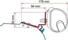 Fiamma F35 Adapter für Ford Custom Capland/Capcoast/Cap Life 2H