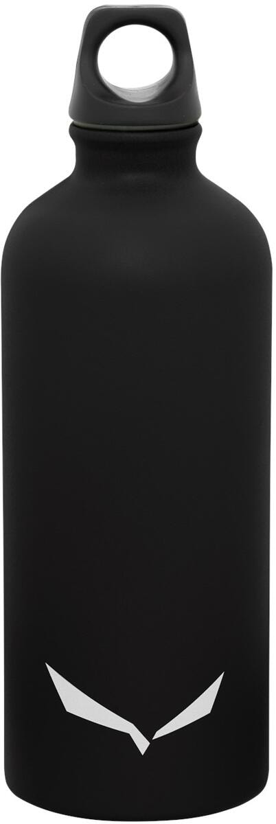 Salewa Isarco Trinkflasche, Edelstahl, 600ml, schwarz