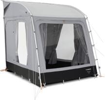 Dometic Rally Tour 200 S Stangenvorzelt für Wohnwagen, Breite 2m, schwarz