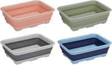 Camping Wagner Aufbewahrungskorb, faltbar, 37,5x27,5x12cm, farblich sortiert