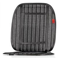 Heyner Premium Kühlsitzauflage schwarz/weiß, Sitzfläche: 95 x 45 cm