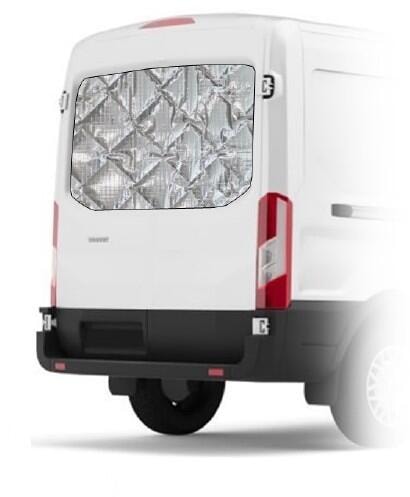 NRF Heckfenster-Set grau 2-teilig für VOLKSWAGEN T4 1990 - 2002