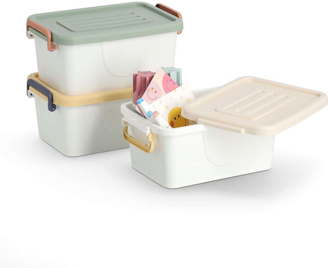 Zeller Aufbewahrungsboxen-Set, 3-teilig, Kunststoff, weiß bei Camping Wagner Campingzubehör