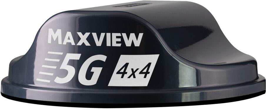 Maxview Roam 5G 4x4 LTE/WIFI-Antenne, Internetantenne inkl. 5G-Router, Anthrazit