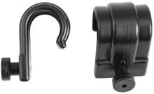 Lafuma Clips für Clipmaid, 2er-Pack, Noir