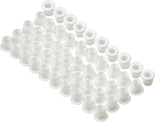 Dometic Kunststoffbuchsen für Gitterroste, weiß, 50er-Pack