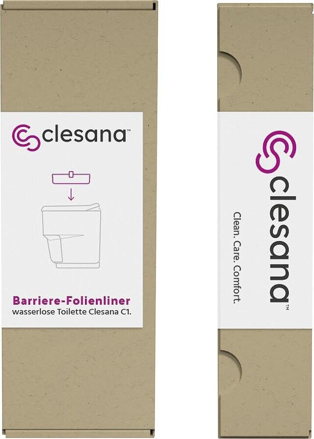 Clesana Barriere Folienliner für Clesana Toilette C1
