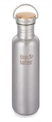 Klean Kanteen Reflect Trinkflasche mit Bambusdeckel, 800ml