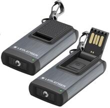 Ledlenser K4R Taschenlampe, Aluminium, grau