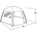 Easy Camp Moonlight Yurt Familienzelt, 6-Personen, 365×320cm, grau