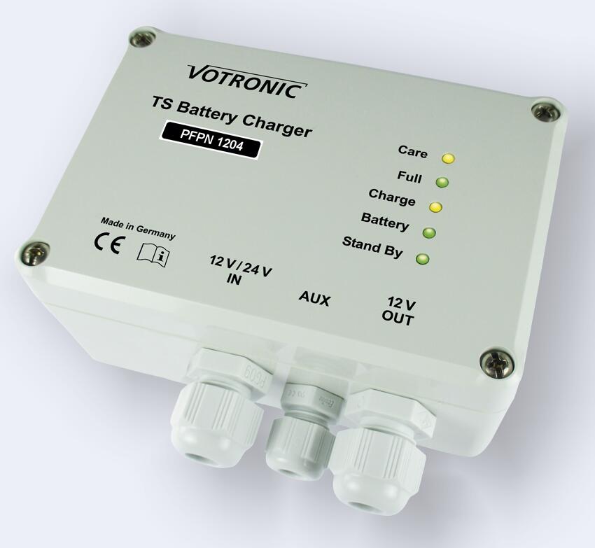 Votronic PFPN 1204 TS-Batterie Ladegerät, 12V, 4A