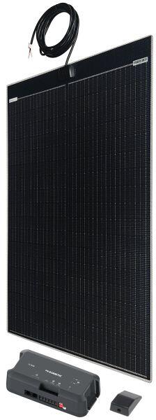 Büttner Elektronik Solar-Komplettanlage Light & Flat, SM-LFS 130 W, Black Kit