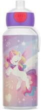 Mepal Pop-Up Campus Trinkflasche, 400ml, Unicorn Glow