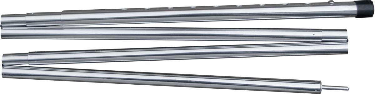 BasicNature Aufstellstange, Alu, teleskopierbar, 180-210cm