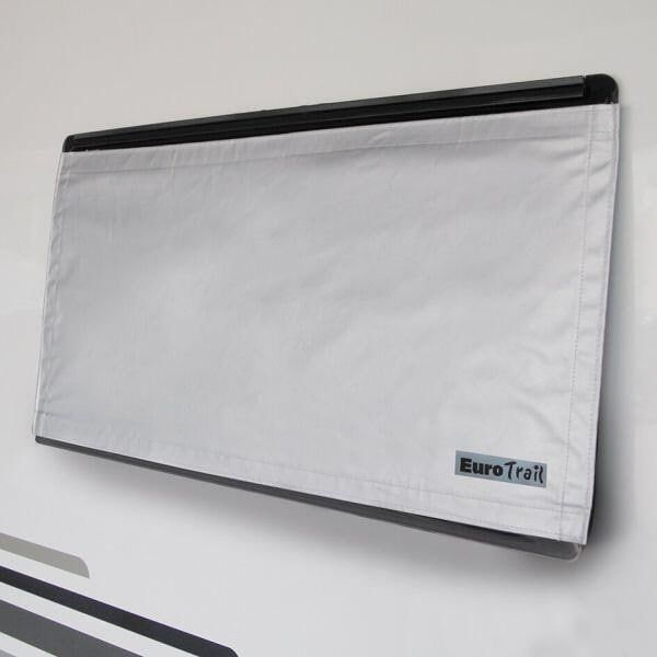 EuroTrail Fensterabdeckung, 150 × 60 cm, hellgrau