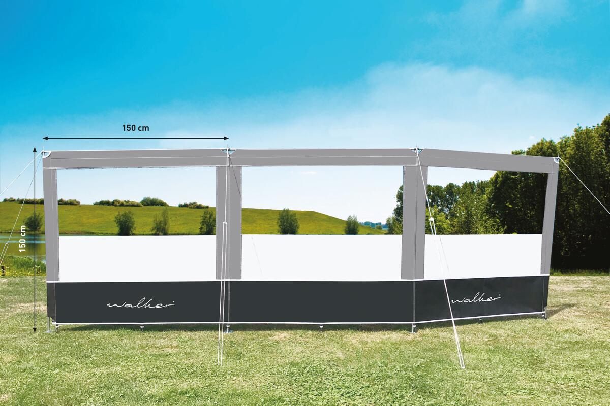 Walker Windschutz WS-7 für Ellips/Fusion II/Touring Plus, 3-teilig